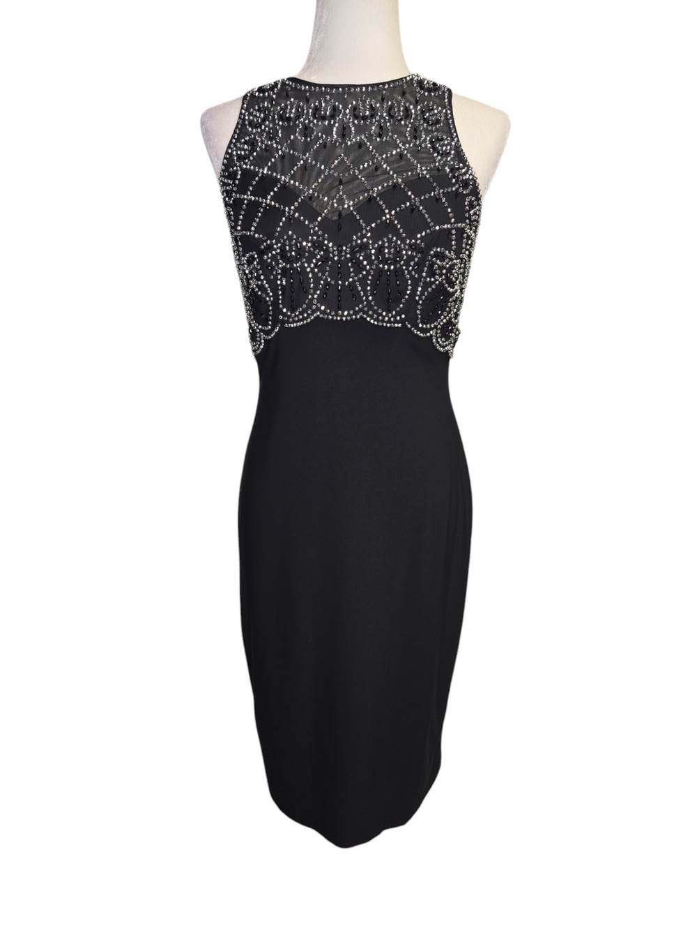 Cachet  Y2K Vintage  studded sleeveless Dress USA  size 6 NWT